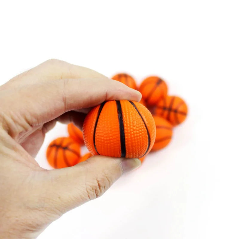 6/12/24pcs Mini Basketball Party Favors Squishy Mini Stress Ball Basketball Sports Bouncy Stress Balls School Reward Fidget Toys Beauty World Shop
