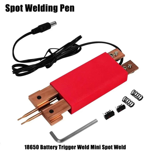 18650 Battery Triggered Welding Mini Spot Welding Handheld Automatic Triggered Spot Welding Pen Integrated Spot Welding Machine Beauty World Shop
