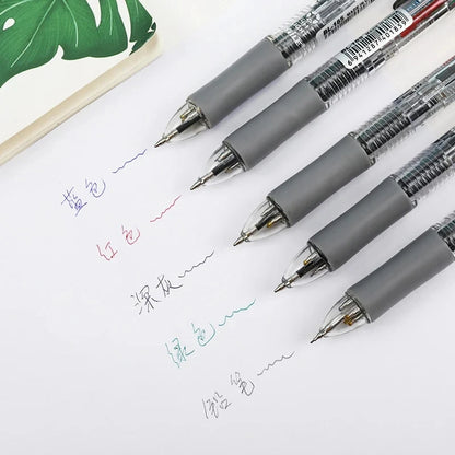 5 In 1 Multicolor Ballpoint Pens 4 Colors Ball Pen 1 Automatic Pencil With Eraser For School Office Writing Supplies Stationery Beauty World Shop