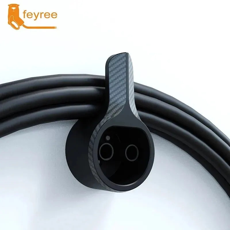 Feyree EV Charger Holder Holster Dock For Electric Vehicle Type 2 Charging Cable Extra Protection Leading Wallbox Beauty World Shop