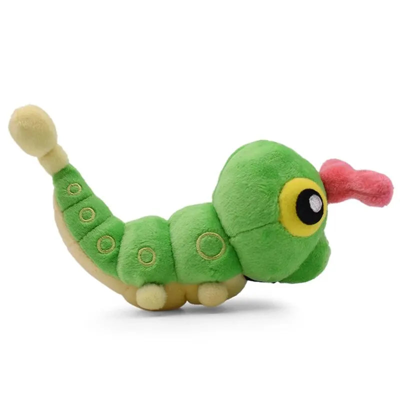 Caterpillar Green Plush Toy,Stuffed Animal, All Star Collection Birthday Kids Boys Girl Gift Decor 5 Inch Beauty World Shop