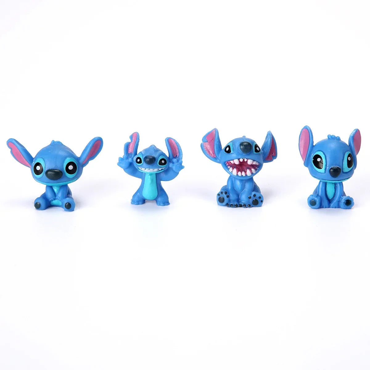 12Pcs MINI Stitch Anime Figurine Dolls Cartoon Lilo and Stitch Action Figures Collectible Decoration Model Toys Kids Gift Beauty World Shop