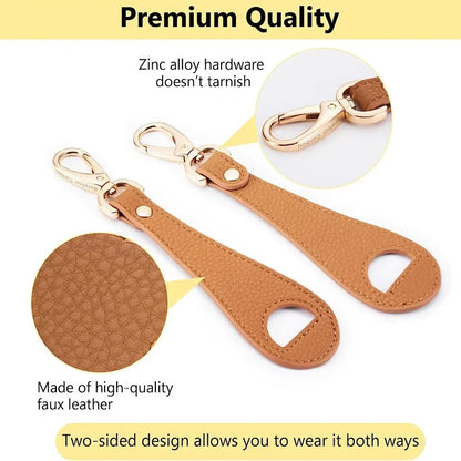 Travel Hat Clip Leather Simple Golf Baseball Hat Clip Summer Hat Strap Towel Glove Storage Wallet Buckle Hands-free Latch Clip Beauty World Shop
