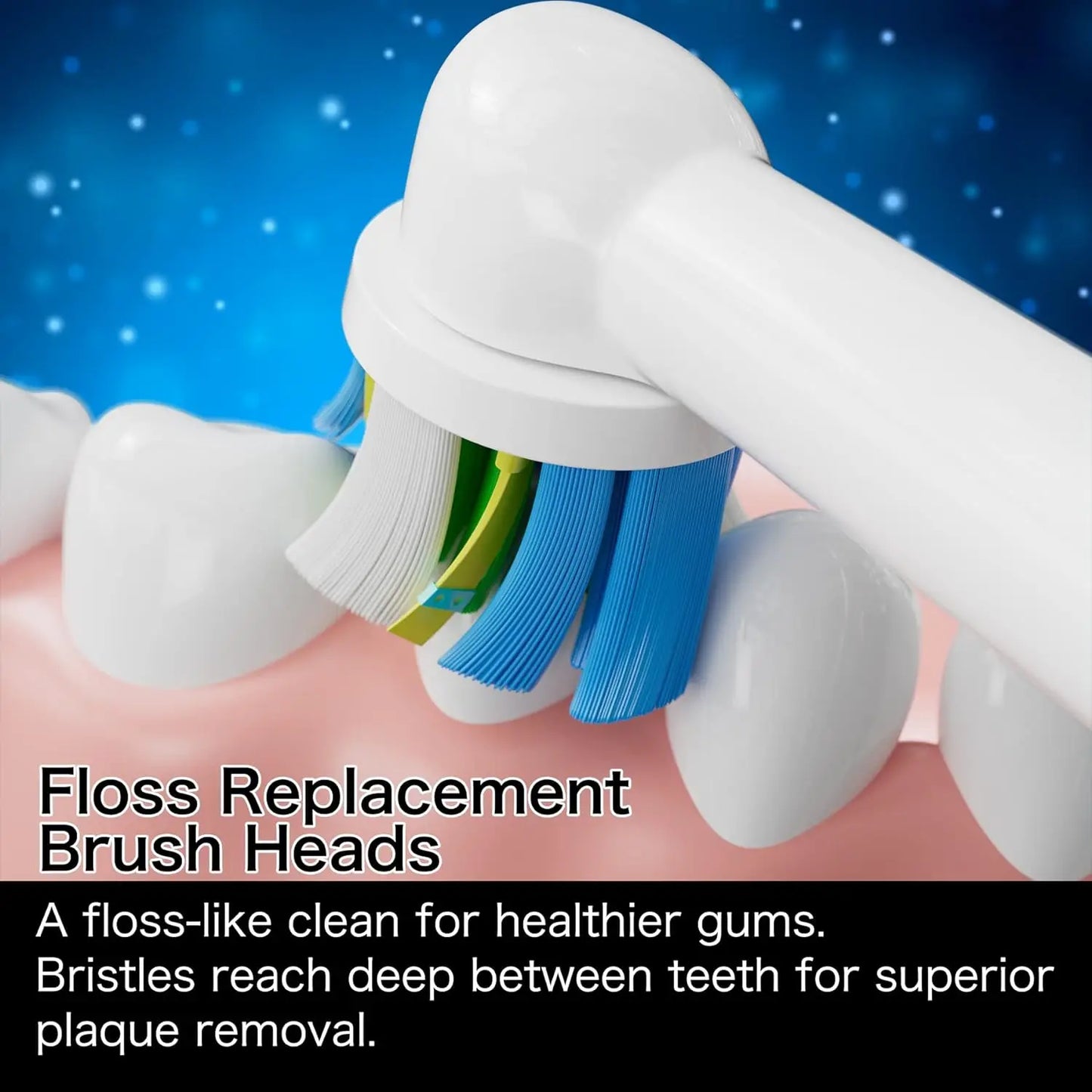 8/16pcs Toothbrush Head Compatible with Braun Oral B Electric Toothbrush, Replacement Toothbrush Heads Fit for Oral b Vitality Beauty World Shop