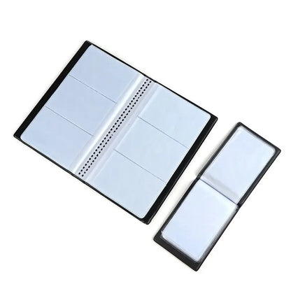 40/120/180/240/300 Cards ID Credit Card Holder Book Case Organizer Leather Business Cards ID Credit Card Holder Case Cards Album Beauty World Shop