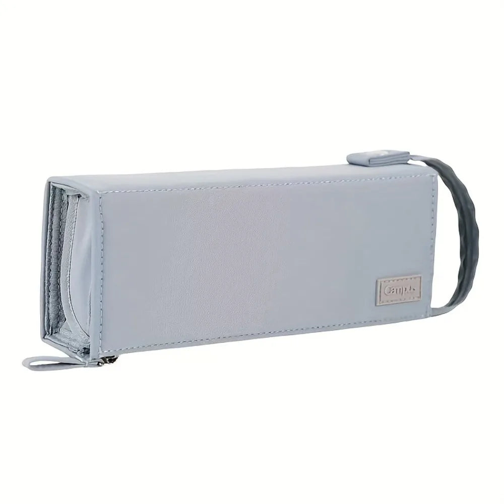 Mega Pencil Case! 20+ Slots & Mesh Pockets. Rigid Non-Bend + 90° Zipper. All-in-One for School/Travel Beauty World Shop