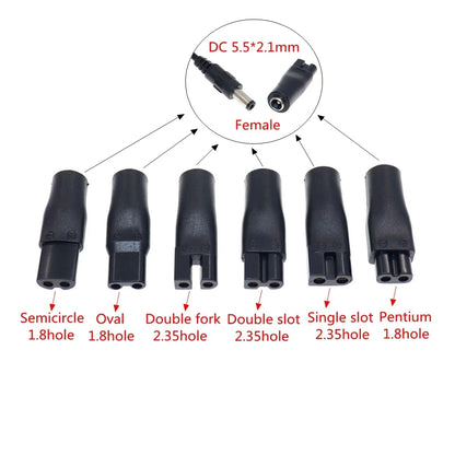 8 PCS Power Cord 5V Replacement Charger USB Adapter Suitable for All Kinds Hair Clippers, Beard Trimmers, Shavers Beauty World Shop