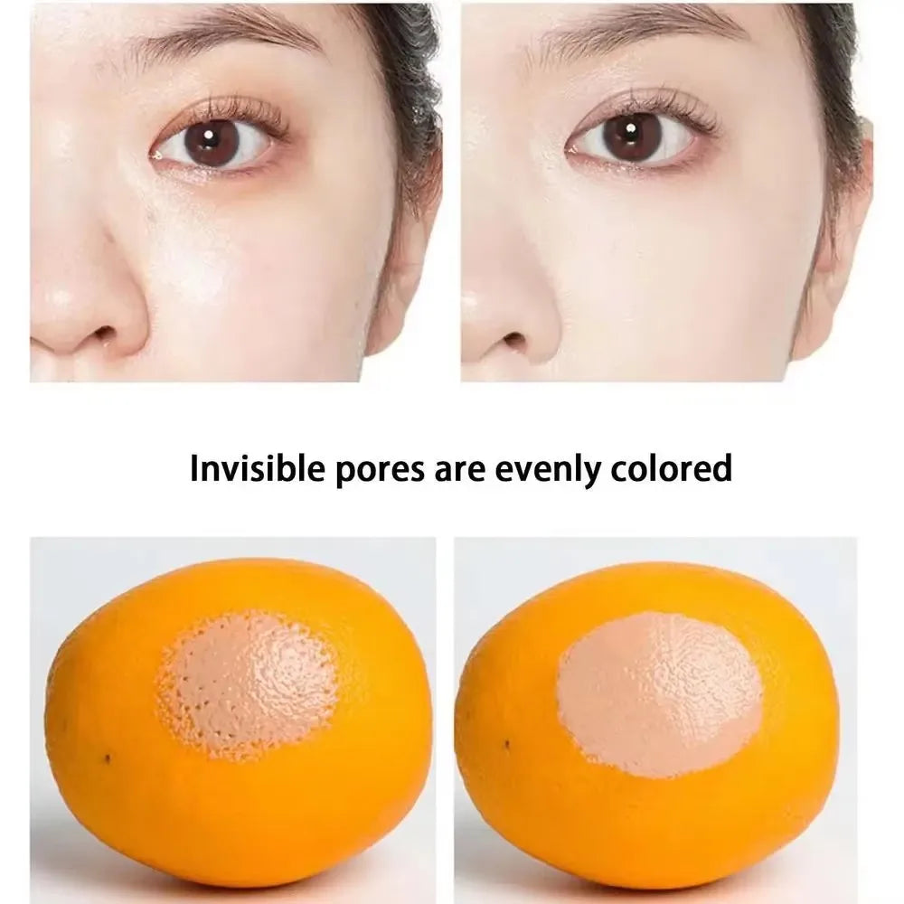 Face Makeup Primer Tri-color Cream Contour Color Isolation Waterproof Makeup Foundation Natural Makeup Base Cream 40g Beauty World Shop