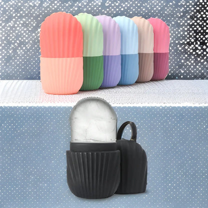 Silicone Ice Roller Massager for Face, Eyes - Natural Skin Care, Cooling and Eliminating Eye Bags, Reusable and Soothing Beauty World Shop
