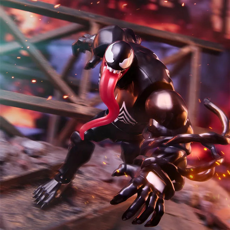 BLOKEES Spider-Man Gwen Stacy Venom‌ Doctor Octopus Miles Morales Symbiote Spider-Man Anime Figure Model Blind Box Toys Gifts Beauty World Shop
