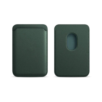 Magnetic MagSafe Wallet - PU Leather Card Holder Case for IPhone 12/13/14/15/16, Slim MagSafe Accessory with Card Storage Beauty World Shop