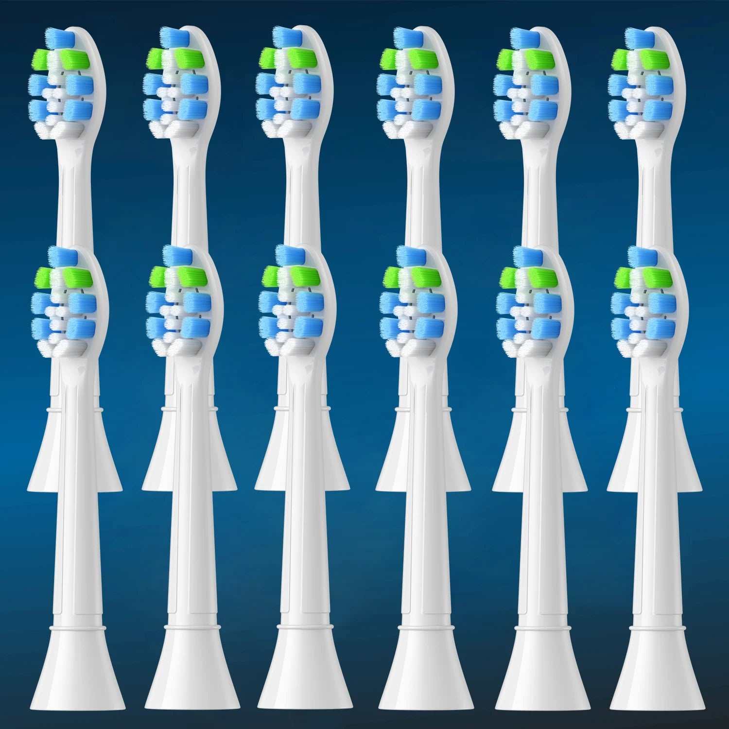 Toothbrush Heads Compatible with Philips Electric Toothbrush,Replacement Brush Heads Fit for 3100 4100 4300 5300 5500 6100 9000 Beauty World Shop