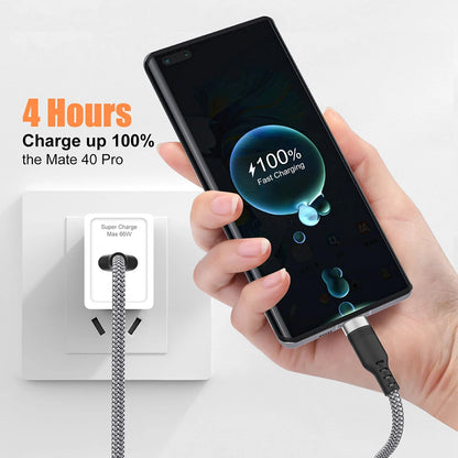USB TYPE C Cable 5A Super Fast Charge Cable for iPhone 15 16 17 Full range Huawei Samsung oppo oneplus Universal USB C Extension Beauty World Shop