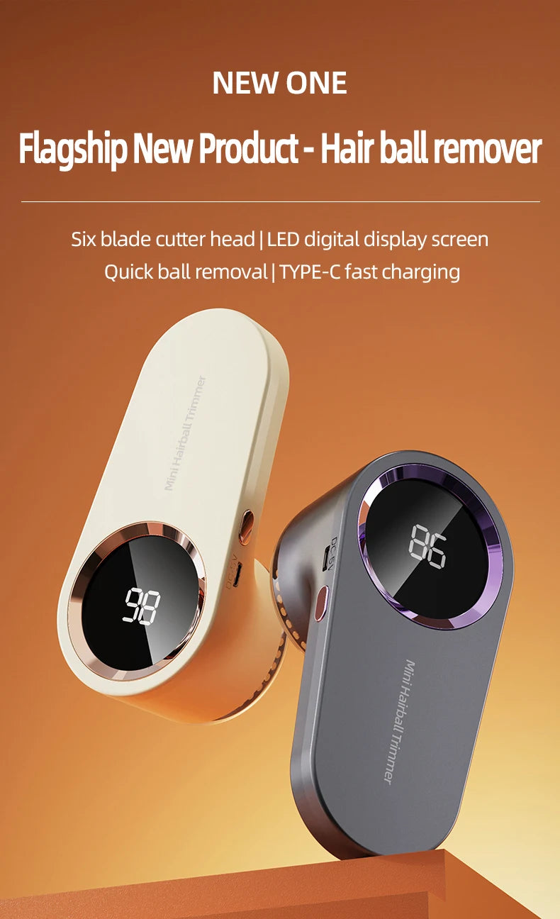 Portable Hair Ball Trimmer Home Clothes Shaving Machine Pill Removal Tool Shaver Lint Remover For Sweater USB Rechargeable Beauty World Shop