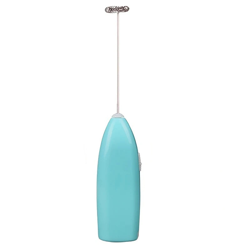 Handheld Electric Egg Beater Mini Battery Powered Milk Frother Coffee Drink Mixer Milk Foamer Kitchen Tools Beauty World Shop