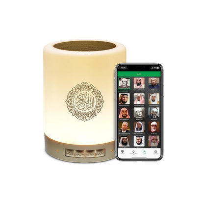 Holy Mini Bright Muslim Night Light Quran Lamp Box Koran Gift Azan Wireless Bluetooth Speaker Sound Portable Blutooth Music Home