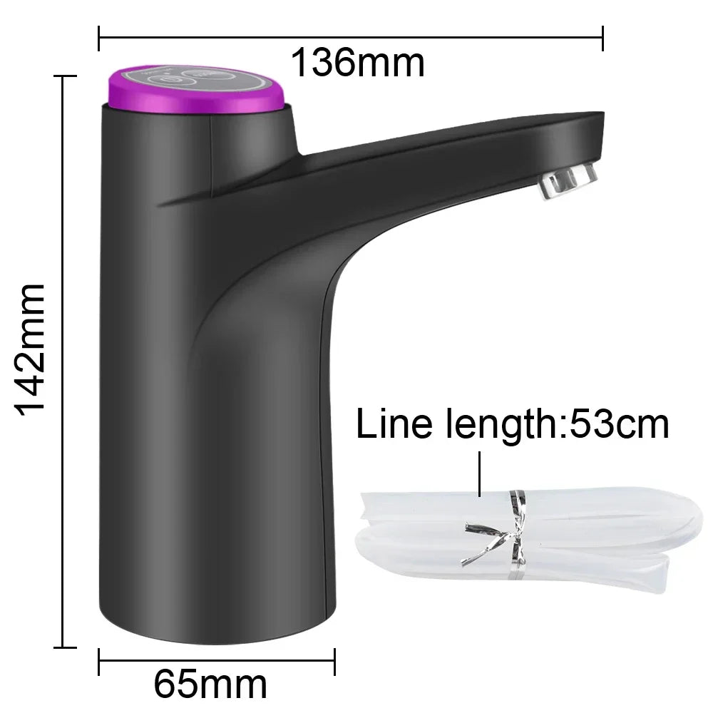 Automatic Electric Water Dispenser USB Barreled Water Pump Water bottle Gallon Drinking Bottle Switch Water Treatment Appliances Beauty Trend Shop