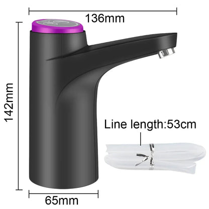 Automatic Electric Water Dispenser USB Barreled Water Pump Water bottle Gallon Drinking Bottle Switch Water Treatment Appliances Beauty Trend Shop