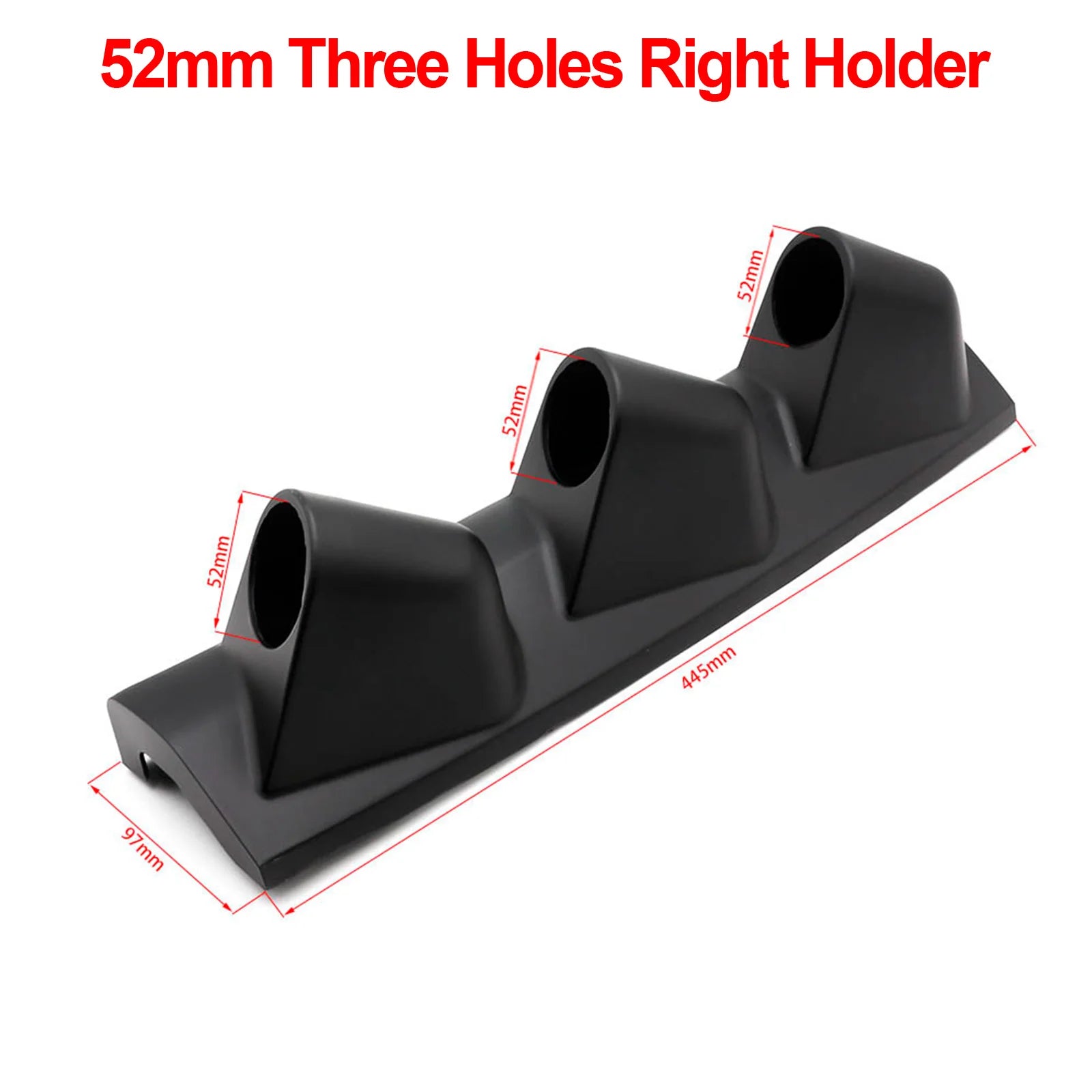 Universal 2INCH Car auto Gauge Holder 52mm manometer support Car Gauge Pod for Left Right Drive Car for 2 Inch 52mm Gauges Beauty World Shop