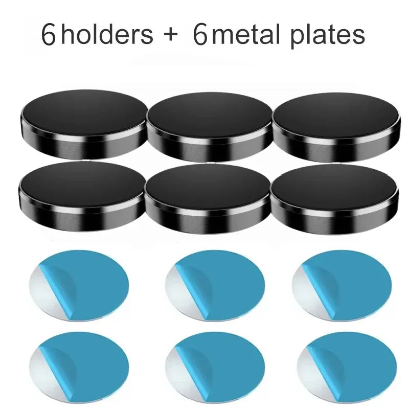 Magnetic Car Phone Holder Universal Car Phone Stand for iPhone Xiaomi Huawei Samsung Dashboard Wall Mounted Car Magnet Sticker Beauty World Shop