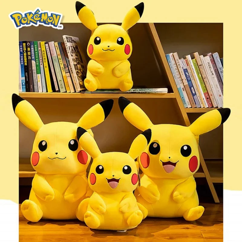 Pokemon Kawaii Pikachu Cute Stuffed Toys High-Quality Anime Throw Pillow Birthday Christmas Gift for Children Friends Boys Girls Beauty World Shop