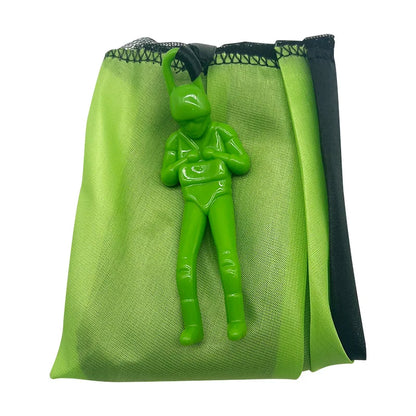 1pcs Hand Throwing Parachute Outdoor Funny Toys Game Play Toys for Fly Parachute Sport with Mini Soldier Toys Beauty World Shop