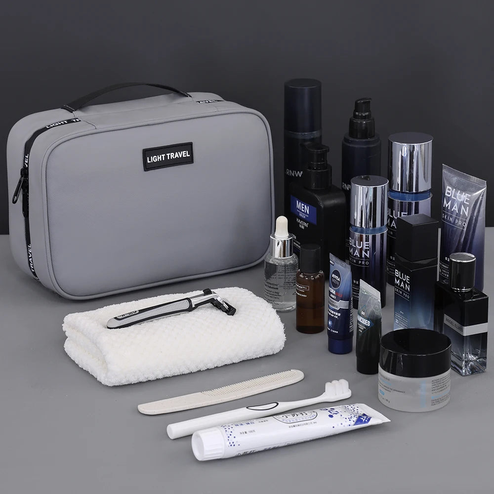 Waterproof Hanging Toiletry Bag Large Capacity Portable Travel Necessaire Case Cosmetic Bag for Men Women Wash Pouch Beauty World Shop