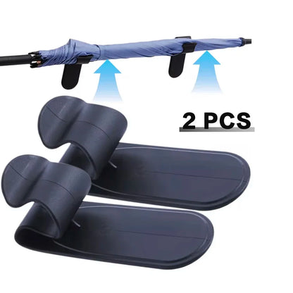 1/2pcs New Car Umbrella Holders Trunk Storage Organizer Hook Umbrella Mounting Bracket Interior Auto Accessories Beauty Trend Shop