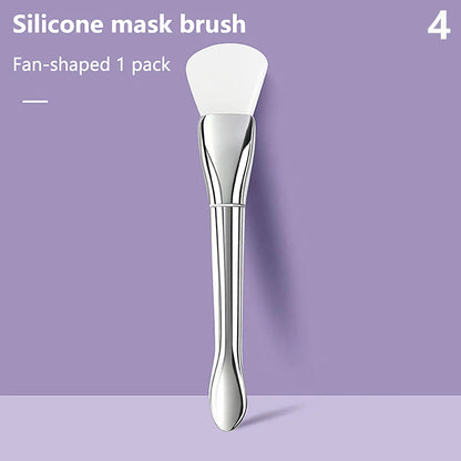 Silicone Facial Mask Brush Soft Hair Facial Mask Brush Brush Applicator For Facial Mask Beauty Salon Brushes Makeup Tools Beauty World Shop