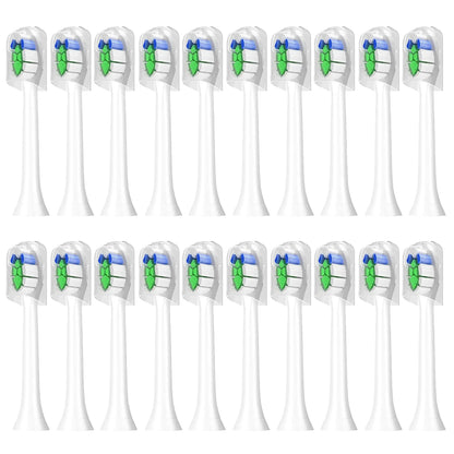 2-20 Pack Replacement Toothbrush Heads Compatible with Philips Sonicare Electric Toothbrush Heads 4100 6500 6100 7500 5300 1100 Beauty World Shop