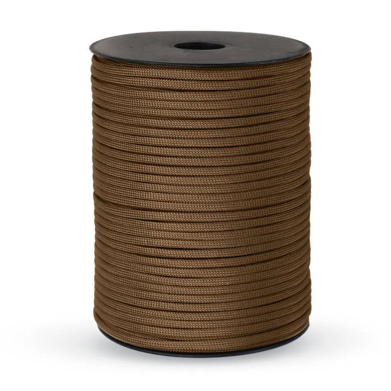 100M 550 Military Standard 9-Core Paracord Rope 4mm Outdoor Parachute Cord Survival Umbrella Tent Lanyard Strap Beauty World Shop