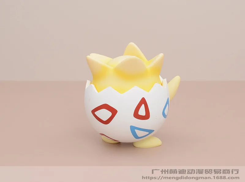 Kawaii Pokemon Happy Togepi Anime Figure Car Desktop Ornament Cute Model Doll Boys And Girls Toys Surprise Gift Collectible Beauty World Shop
