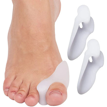 Get Relief from Bunions with 2pcs Soft Big Toe Corrector - Perfect for Night and Home Use, Long-term Comfort Beauty Trend Shop