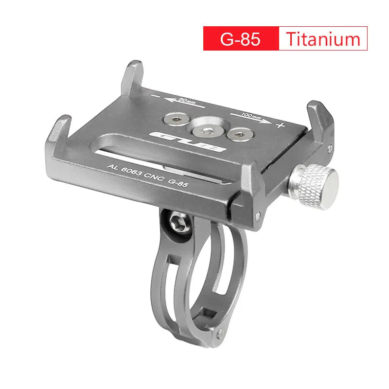 GUB Aluminum Bicycle Phone Holder Metal Bike Cell Mobile iPhone Stand for Motorcycle Scooter Handlebar Bike Headsets Stem Mount Beauty World Shop