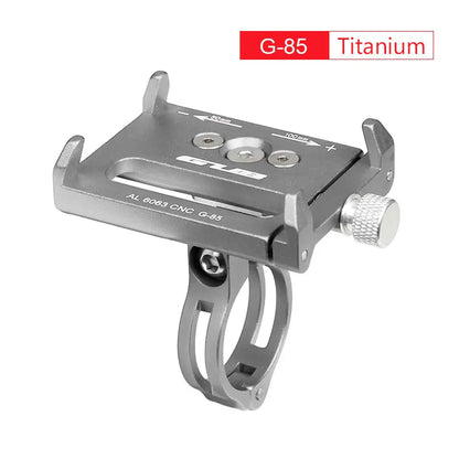 GUB Aluminum Bicycle Phone Holder Metal Bike Cell Mobile iPhone Stand for Motorcycle Scooter Handlebar Bike Headsets Stem Mount Beauty World Shop