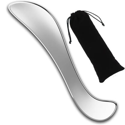 Stainless Steel Muscle Scraper, Gua Sha Tool for Myofascial Release & Recovery, Deep Tissue Massager for Back Neck Legs Beauty World Shop