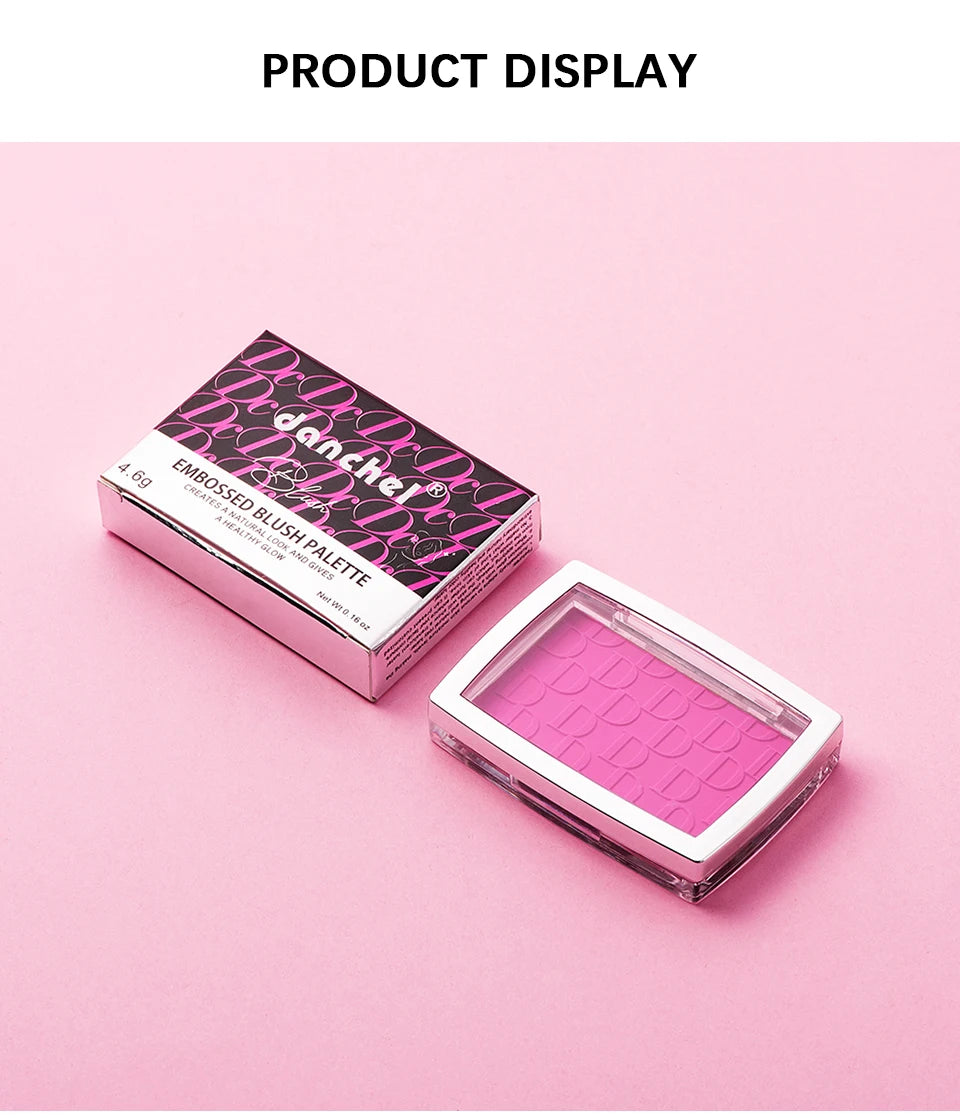 Face Blusher Matte Natural Cheek Tint Brighten Face Pink Red Face Contouring Cosmetics Blush Powder Soft Female Makeup Beauty World Shop