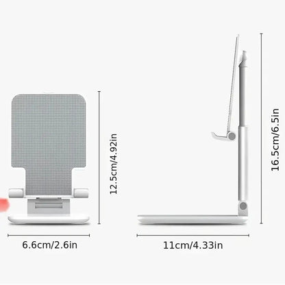 Desk Mobile Phone Holder Stand For IPhone IPad Xiaomi Adjustable Desktop Tablet Holder Universal Table Cell Phone Stand Beauty World Shop