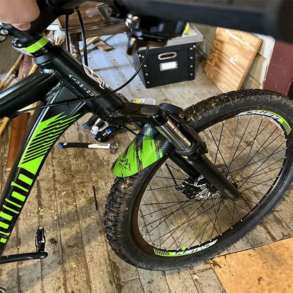 1PC Bicycle Fender Bike Mud Baffle Mudguard Tire Wheel Fenders MTB Road Cycling Front Mud Guard Fix Gear Wings Protector Parts Beauty World Shop