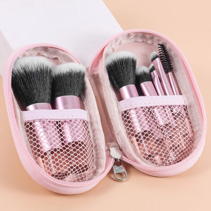 10 color Mini makeup brush Travel portable Makeup Tool Makeup Puff - Palm Brush Professional Makeup tool set Christmas gift Beauty World Shop