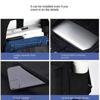High Quality School Student Backpack Large Capacity Travel Bag Fashion Oxford Cloth Bag Trendy Computer Bag Backpack Washable Beauty World Shop