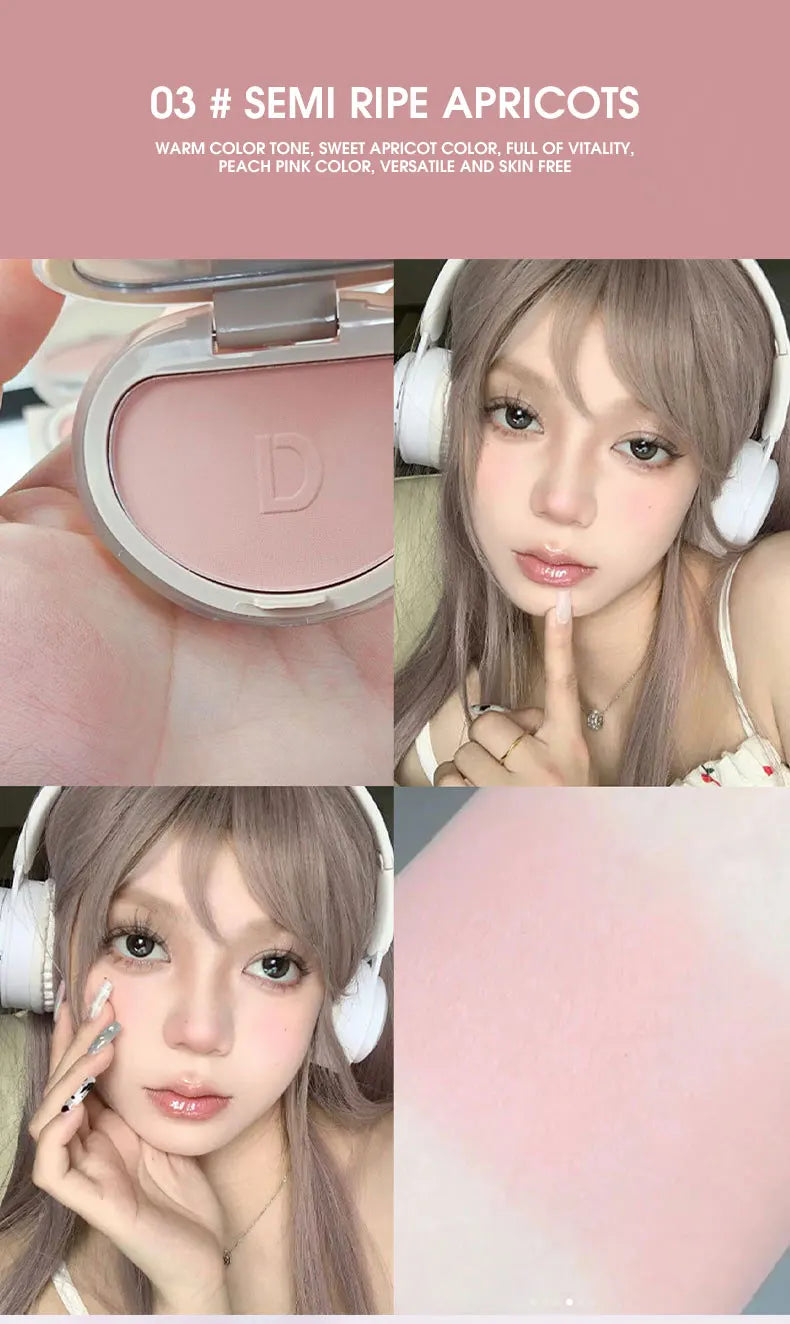 DaimAnpu monochrome honey powder powder blusher, high gloss, natural brightening, rouge setting, powder blusher cream Beauty World Shop