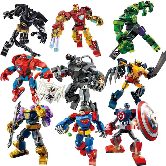 76270 76302 Superhero Bricks Avengers Thor Iron Man Thanos Assemble Compatible Action Figure Toy Building Blocks Model Ornament Beauty World Shop