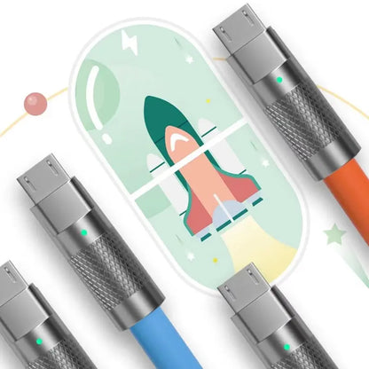 120W 6A TypeC Super Fast Charge Liquid Silicone Cable Quick Charge USB Cable For Xiaomi Huawei Samsung Pixel USB Bold Data Line Beauty World Shop