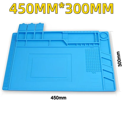 ESD Soldering Mat Repair Pad Insulation Heat Resistant Soldering Station Silicon Work Pad Desk Platform Phone Repair Tool Kit Beauty Fashion