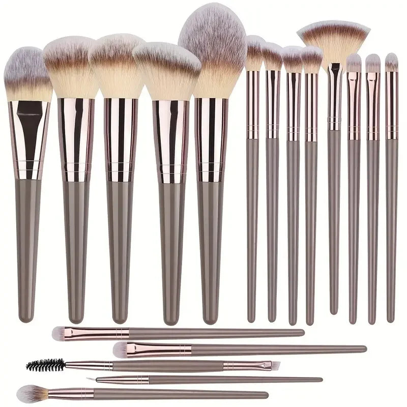 Professional 3-20PCS Makeup Brushes Set Soft Fluffy Foundation Eyeshadow Concealer Blending Blush Brush Kabuki Women Beauty Tool Beauty World Shop