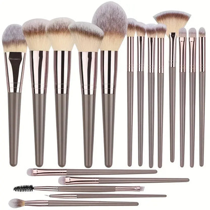 Professional 3-20PCS Makeup Brushes Set Soft Fluffy Foundation Eyeshadow Concealer Blending Blush Brush Kabuki Women Beauty Tool Beauty World Shop
