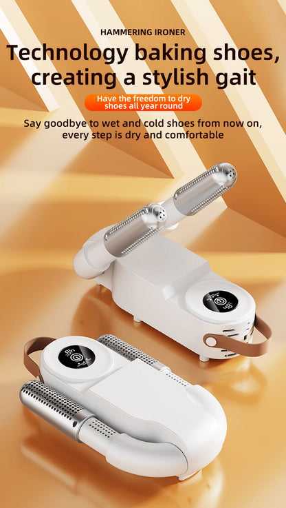 HOMEFISH Intelligent Shoe Dryer Quick Drying Deodorizing Sterilizing Adjustable Timer Household Shoe Warmer And Heater Beauty World Shop