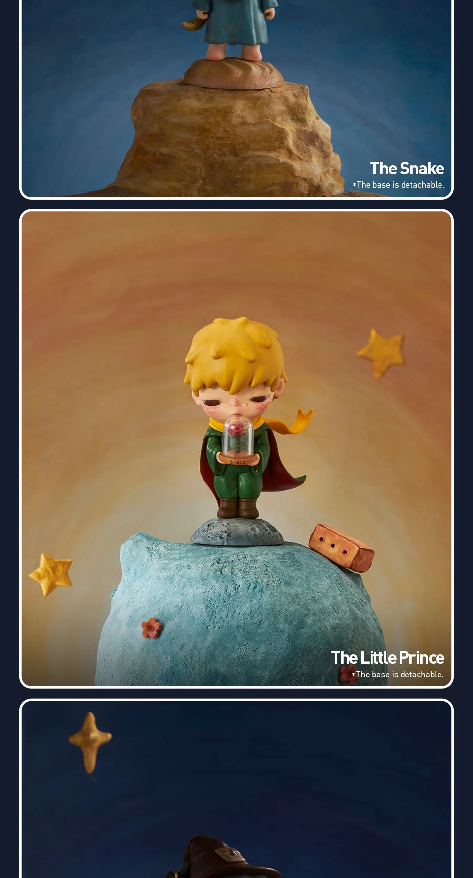POP MART Hirono Le Petit Prince Series Blind Box Toys Kawaii Anime Action Figure Cartoon Model Surprise Box Mystery Box Beauty World Shop