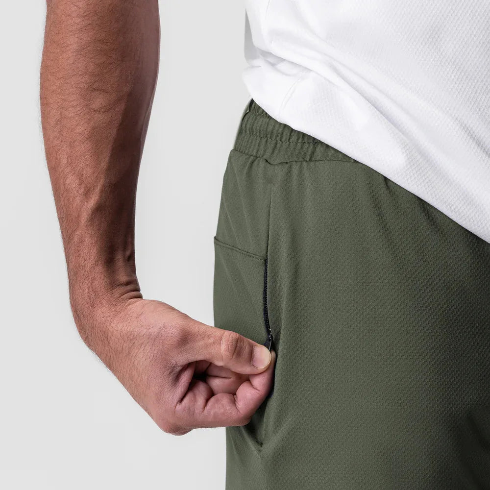 New Summer Men's Sports Shorts Quick Dry Breathable Beach Jogging Single Layer Breathable Shorts Training Basketball Apparel Gym